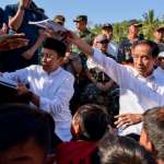 Jokowi Tinjau Pengungsi Korban Gempa Lombok