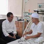 Presiden Jenguk Ustaz Arifin Ilham