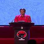 HUT PDI ke-46, Jokowi Hentikan Pidato Saat Adzan Dzuhur Berkumandang