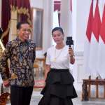 Presiden Ngevlog Bareng Agnez Mo, Bicara Mimpi Generasi Muda