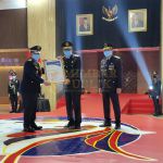 Irjen Kemenkum HAM Terima Sertifikat ISO 37001:2016 Tentang Sistem Manajemen Anti Penyuapan