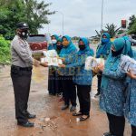 Polisi Hadiri Gerakan Pembagian Sejuta Masker Satgas Covid-19 Galang Jelang Pilkada Sehat 2020