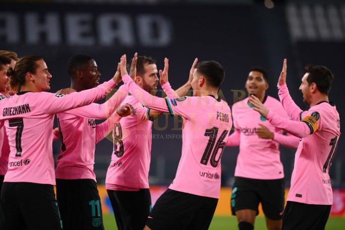 Barcelona menang 2-0 atas Juventus di putaran kedua Liga Champions | Foto: Istimewa