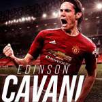 Edinson Cavani Resmi Berseragam Setan Merah