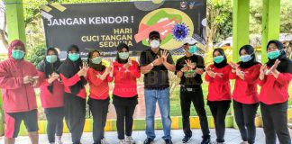 Dinkes Enrekang Gelorakan Kampanye Hari Cuci Tangan Pakai Sabun Se Dunia 2020