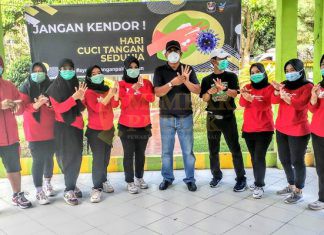 Dinkes Enrekang Gelorakan Kampanye Hari Cuci Tangan Pakai Sabun Se Dunia 2020