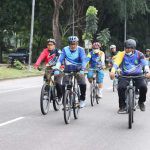 Jaga Imunitas Sembari Bersilaturahmi Jefridin Ikut Bersepeda Bersama OPD Kota Batam