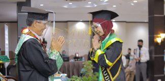 Sempat Tertunda di Tengah Pandemi, STAI MU Tanjungpinang Luluskan 129 Wisudawan