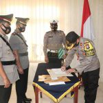 Wakapolres Lingga Pimpin Sertijab Kabag Ren, Kasat Pol Airud dan Kapolsek Dabo Singkep