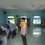 Sesuai Protokol Kesehatan, Polsek Galang Pengamanan Pelaksanaan Sholat Jum’at di Mesjid Nurul Jihad