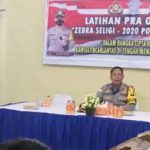 Wakapolres Natuna Pimpin Latihan Pra Operasi Zebra Seligi 2020