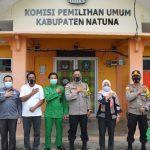 Irwasda Polda Kepri, Lakukan Pengawasan Operasi Mantap Praja Seligi 2020 Didampingi Kapolres Natuna