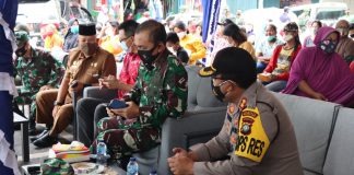 Bakti Sosial Kodim 0316/Batam Dihadiri Kapolresta Barelang dan Kapolsek Sagulung