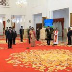 Presiden Jokowi Lantik 12 Dubes RI Luar Biasa di Istana Negara