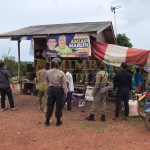 Polisi Pengamanan Penertiban APK pada Pilkada di 13 Titik Lokasi Wilayah Galang