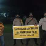 Polsek Galang Gelar Razia Cipkon dan Himbauan Adaptasi Kebiasaan Baru di Sei Raya Polsek Galang menggelar razia cipkon dan adaptasi kebiasaan baru di Sei Raya, Jumat (2/10/2020) malam. (Photo: dok/polsek)
