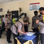 Upacara Serah Terima Jabatan Dipimpin Langsung Kapolres Bintan