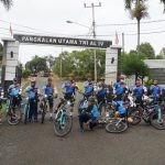 Jaga Kesehatan Tubuh, Lantamal IV Gelar Gowes Bersama