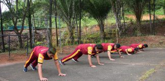 Jaga Stamina Di Tengah Covid-19, Polresta Barelang Gelar Kesamptaan Jasmani Berkala