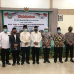 Pj. Walikota Syamsul Bahrum Berharap PMB Terus Beri Andil dalam Pembangunan Kota Batam Kedepan Pj Walikota Batam hadiri raker dan pelantikan PMb masa khidmat 2025 di PIH Batam, Minggu (18/10/2020). / ft - mcb