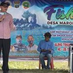 Pjs Bupati Lingga Tutup Festival Fishing di Pulau Serak Marok Tua