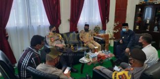 Kapolres Lingga Silaturahmi ke Pjs. Bupati Lingga