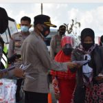 Sambut Maulid Nabi Muhammad SAW 1442 H, Polres Tanjung Pinang Gelar Bakti Sosial Peringati Maulud Nabi, Kapolres Tg-pinang bagikan paket Sembako