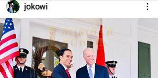 Presiden Jokowi Ucapkan Selamat Kepada Biden-Kamala Melalui Akun Instagram
