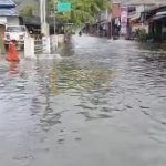 Akibat Air Laut Pasang Wilayah Tanjung Uban Terkena Imbas Banjir
