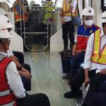 Menhub Budi Karya Uji Coba LRT Jabodebek