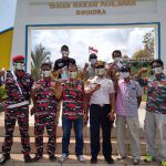 Peringati Hari Pahlawan Gabungan Kadishub Pemprov Kepri dan LMP Bagikan Masker