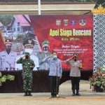 Pj. Sekda Kota Metro Misnan, Ikuti Apel Siaga Bencana