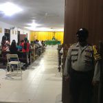 Terapkan Protokol Kesehatan, Polsek Galang Pengamanan Ibadah di Gereja ST Ignatius Loyola