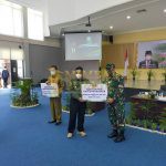 Hadiri Rakor Kesiapan Pilkada dan Penanganan Covid-19 di Bintan, Dandim 0315 Terima Bantuan 100 Ribu Masker dari Pjs Gubernur Kepri