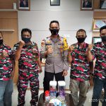 Laskar Merah Putih Bersama Polres Bintan Siap Jaga Pengamanan Pilkada
