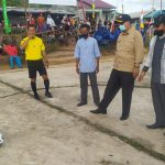 Pjs Bupati Lingga Resmi Buka Turnamen Futsal Media Cup di Desa Tanjung Kelit