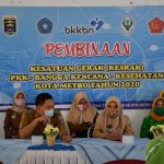 Tim Penilai Kesrak PKK Bangga Kencana Lakukan Pembinaan di Kecamatan Metro Barat