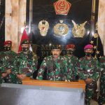 Panglima TNI Dikawal Pangkostrad, Danjen Kopassus, Dankormar, Dan Koopsus dan Korpaskhas Serukan Persatuan dan Kesatuan