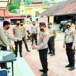 Polres Enrekang Gelar Rapid Tes Massal Seluruh Anggota Mapolres