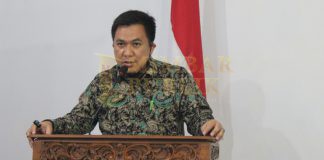 Idris : Ingatkan Netralitas ASN di Pemilukada 2020 Komisioner Bawaslu Kepri, Idris S.Th.I kordiv Pencegahan dan Hubungan Antar Lembaga saat membuka kegiatan Bimtek Pengawasan Kampanye dan Distribusi Logistik di Hotel Trandy Ranai, Selasa (03/11/2020)