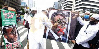 Polisi Tutup Jalan Menuju Kedubes Perancis