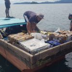 Tabrak Karang, Kapal KM Batera Melayu Bermuatan Alat Medis Kandas dan Terdampar