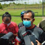 Jelang HUT ke-75 Korps Marinir Gelar Lomba Menembak Dan Mendayung Untuk Media Letkol Marinir Alim Firdaus