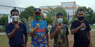 Kegiatan LMP PAC Binut Bersama Kecamatan Senam Kebugaran Cegah Covid-19