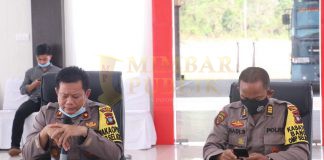 Polres Lingga Gelar Latihan Pra Operasi Pekat Seligi 2020