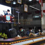 Rapat Paripurna Penyampaian Raperda APBD Tahun 2021