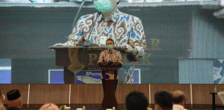 Kunjungan Kerja ke Kota Batam, Wamendag RI Dengarkan Aspirasi Pelaku Usaha Wakil Menteri Perdagangan Jerry Sambuaga kunker ke Kota Batam. / foto: hms/bp