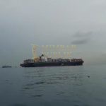 Kapal MV Tina 1 dalam Pengawasan KN Rantos – P 210 dan KN Sarotama – P 112 Kapal MV Tina 1 masih dalam pengawasan KN. Rantos - P.210 dan KN. Sarotama - P.112