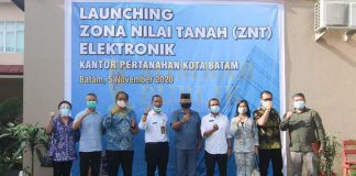 Permudah Informasi Nilai Tanah, ZNT Elektronik Diluncurkan di Batam