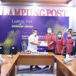 Gubernur Lampung Terima Bantuan Sembako dari Konsulat Jenderal Republik Rakyat Tiongkok